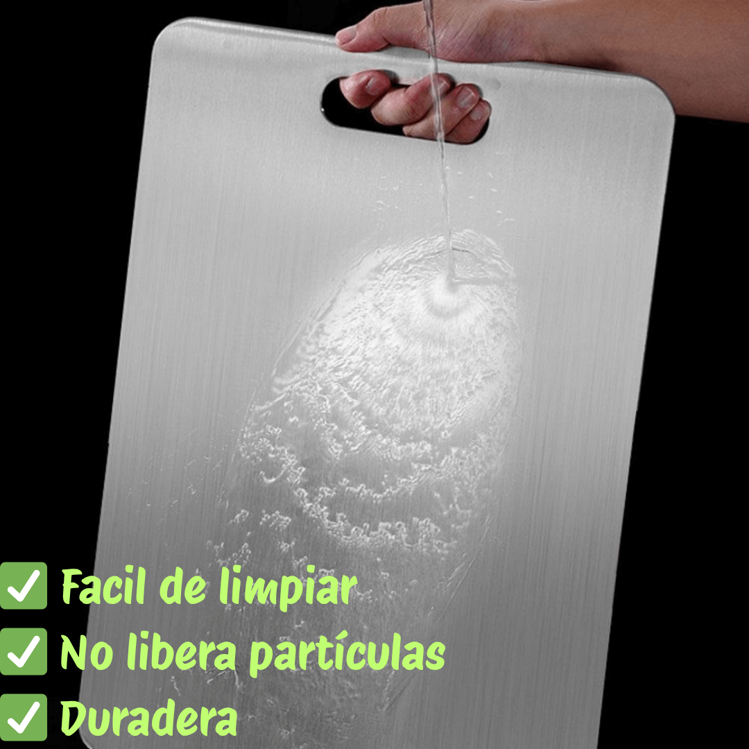 TABLA PARA PICAR INOX® ¡Tu salud empieza en la tabla. Elige acero¡